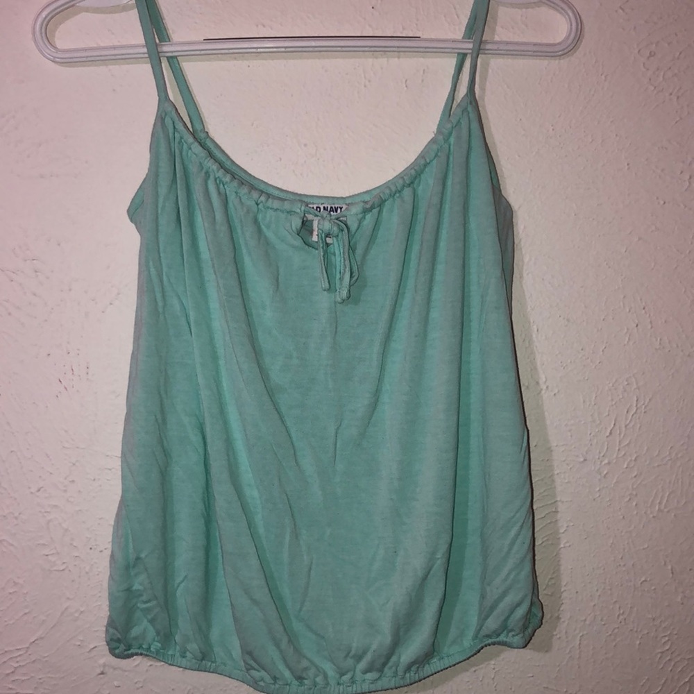 Sky blue tank top